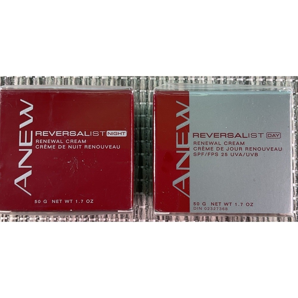Avon Anew Reversalist Renewal Day & Night Cream Set - Sealed NOS 1.7 oz